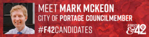 Mark McKeon photo; candidate running for Portage Councilmember