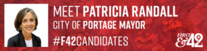 Photo of Patricia Randall, candidate for City of Portage Mayor