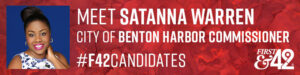 photo of SaTanna Warren, candidate for City of Benton Harbor Commission Ward 2