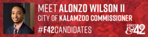 photo of Alonzo Wilson II, candidate for City of Kalamazoo Commissioner