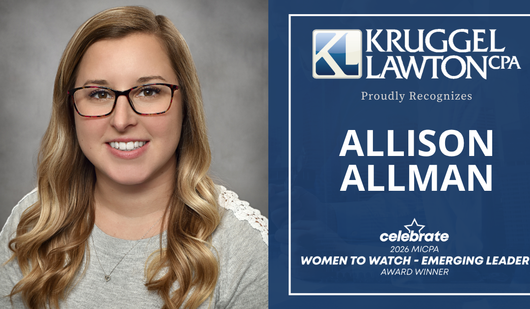 Allison Allman Named MICPA 2026 Women to Watch Emerging Leader Award Recipient